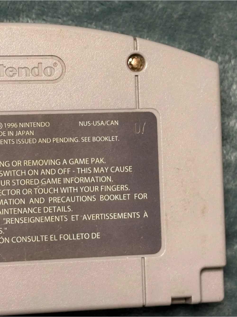 Nintendo Pilotwings 64 N64 Cartridge - Light Gray